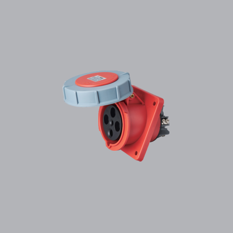 Ổ cắm cố định bắt trên bảng điện xéo MPE MPN 4342 1 Ổ cắm cố định bắt trên bảng điện xéo MPE MPN 4342