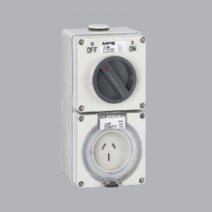 Ổ cắm kết hợp công tắc 3 cực MPE S 315