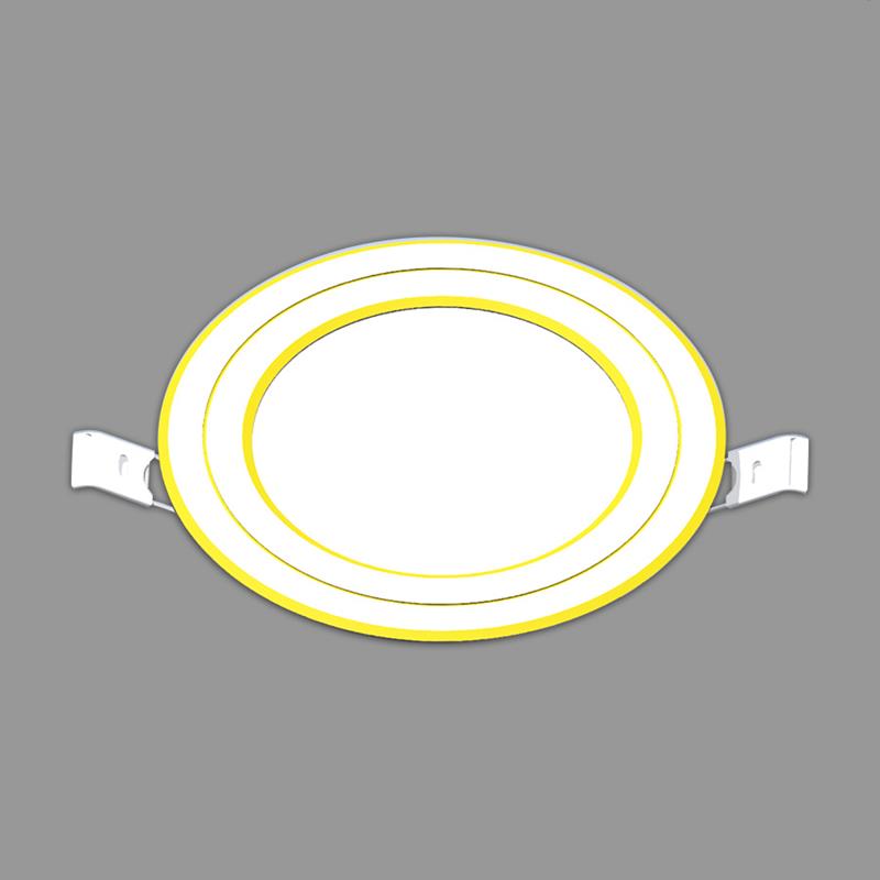 Đèn Downlight 3s seri viền vàng 9W trắng Nanoco NDL096G90 1 Đèn Downlight 3s seri viền vàng 9W trắng Nanoco NDL096G90