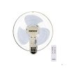 Quạt treo tường remote 47W beige Nanoco NWF1612RC-BE