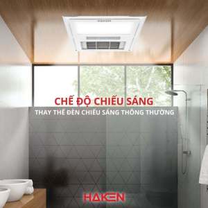Sưởi âm trần đa năng 4 trong 1 HAKEN HK-QS33 7 Sưởi âm Trần Haken Hk Qs33 H7