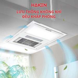 Sưởi âm trần đa năng 4 trong 1 HAKEN HK-QS33 8 Sưởi âm Trần Haken Hk Qs33 H8