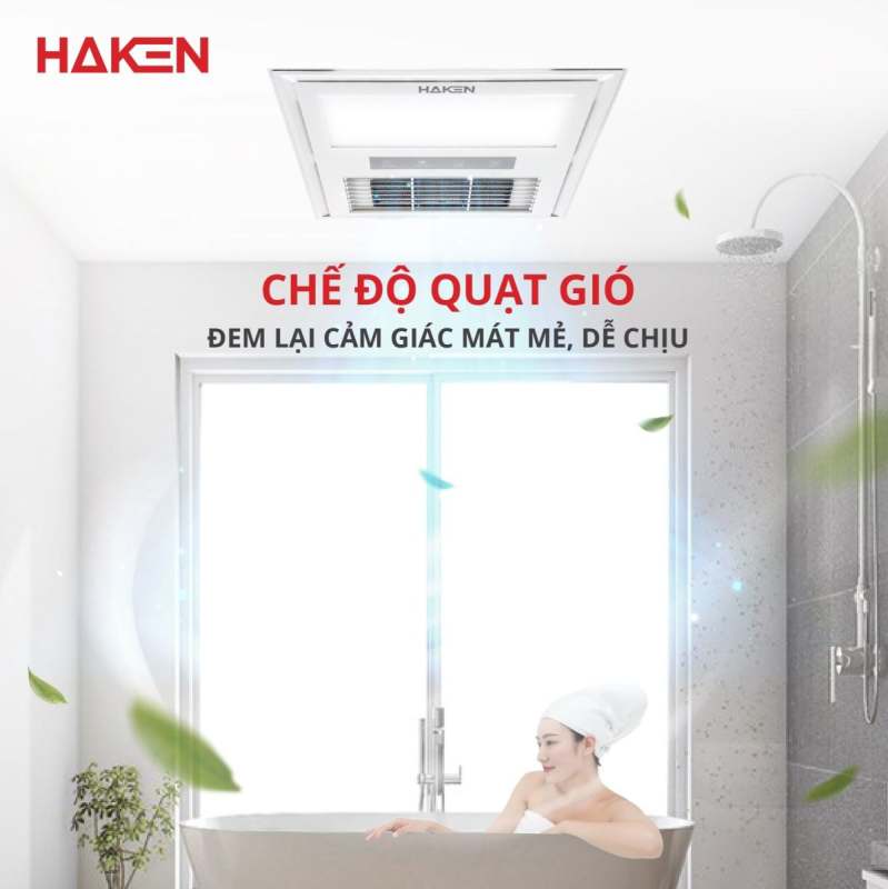 Sưởi âm trần đa năng 4 trong 1 HAKEN HK-QS33 5 Sưởi âm Trần Haken Hk Qs33 H9