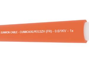 Dây Cáp Đơn Chống Cháy 1 Ruột Dẫn Bọc 2 lớp 0.6/1kV SUNWON Fr-CXV 1cx150mm2 7 4