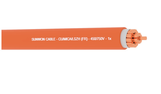 Dây Cáp Đơn Chống Cháy 1 Ruột Dẫn 450/750V Fr-CMV 1cx95mm2 - SUNWON 1 Fr Cmv 1cx1.5mm2 1