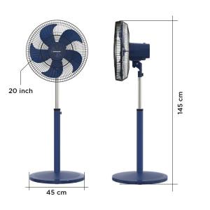 QUẠT ĐỨNG SUNHOUSE 5 CÁNH SHD7392 6 Shd7392 3