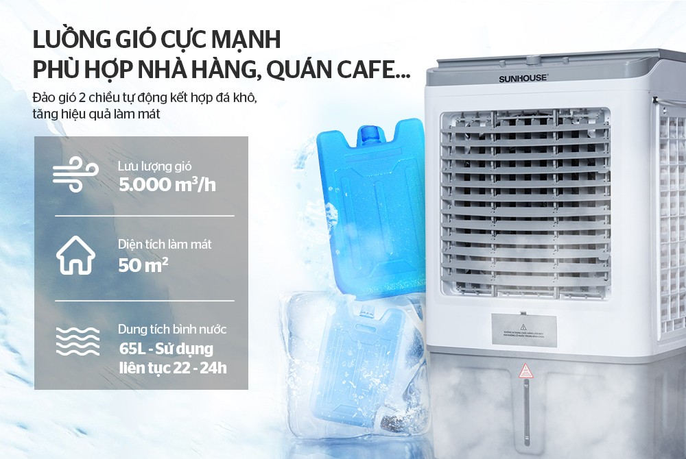 QUẠT LÀM MÁT KHÔNG KHÍ SUNHOUSE SHD7757 5 Shd7757 4