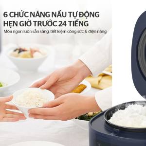 NỒI CƠM ĐIỆN 1L SUNHOUSE SHD8802 7 NỒI CƠM ĐIỆN 1L SUNHOUSE SHD8802