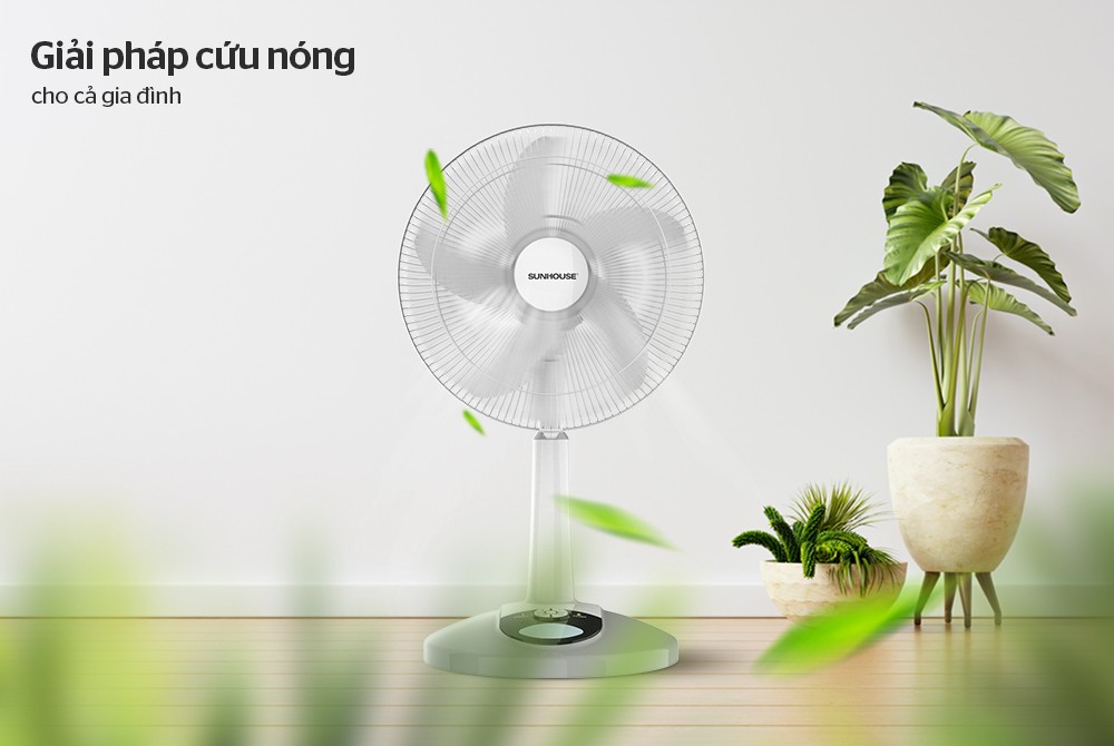 QUẠT SẠC SUNHOUSE SHD7228 2 QUẠT SẠC SUNHOUSE SHD7228 - Ảnh 2