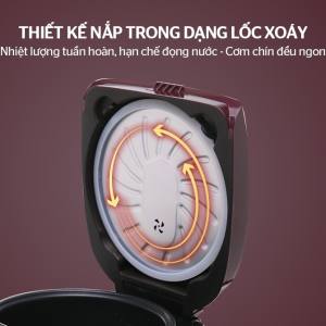 NỒI CƠM ĐIỆN TỬ 1.8L SUNHOUSE SHD8909 11 NỒI CƠM ĐIỆN TỬ 1.8L SUNHOUSE SHD8909