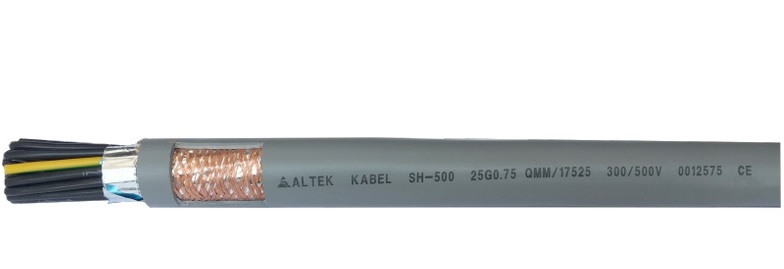 Cáp Điều Khiển Có Lưới SH-500 nhiều lõi 0.75mm2 Altek Kabel 12 Cáp Điều Khiển Có Lưới SH-500 nhiều lõi 0.75mm2 Altek Kabel - Ảnh 12