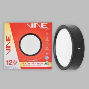Đèn ốp trần vỏ đen kim loại Vuông/Tròn VOT12-Đ-VS-3M/VOT12-Đ-TS-3M VNE 7 Đèn ốp trần vỏ đen kim loại Vuông/Tròn VOT12-Đ-VS-3M/VOT12-Đ-TS-3M VNE