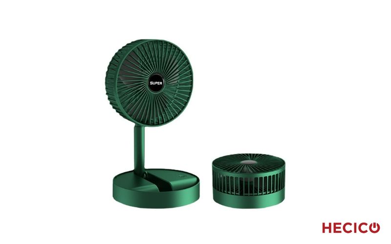 Quạt tích điện gấp gọn Godwell