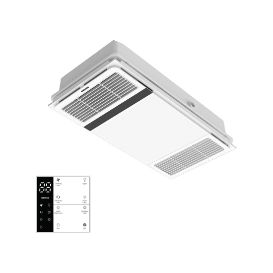Quạt hút sưởi 5in1 có remote NBD2560 Nanoco 1 Quạt hút sưởi 5in1 có remote NBD2560 Nanoco