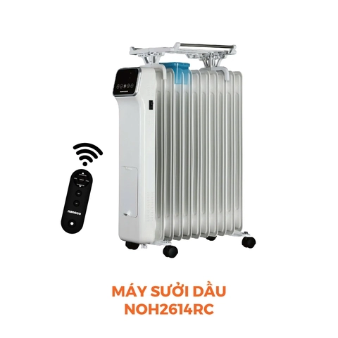 Máy Sưởi Dầu Nanoco NOH2614RC 5 Máy Sưởi Dầu Nanoco NOH2614RC - Ảnh 5