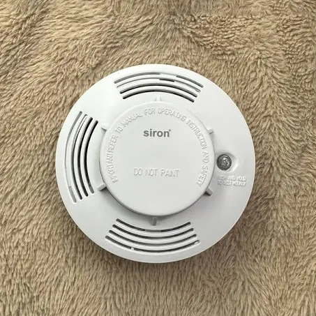 Đầu báo cháy độc lập tại chỗ dùng PIN Siron SR-SM102