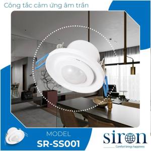 Công tắc cảm ứng chuyển động âm trần Siron Sr-SS001