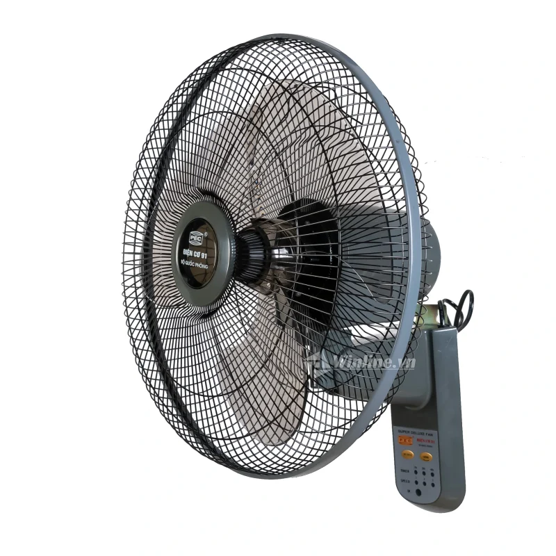 Quạt treo tường điều khiển từ xa Điện Cơ 91 QTT-ĐKA 2 Quạt treo tường điều khiển từ xa Điện Cơ 91 QTT-ĐKA - Ảnh 2