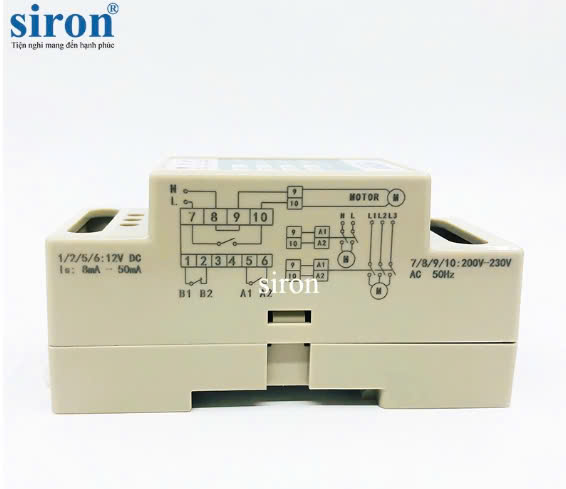 Relay an toàn 12V DC gắn tường tủ điên Siron SR-SR11 3 Relay an toàn 12V DC gắn tường tủ điên Siron SR-SR11 - Ảnh 3