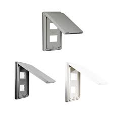 Mặt 2 thiết bị Có nắp che mưa Wide Series Panasonic WEG7902/ WEG7902K-VN 2 Mặt 2 thiết bị Có nắp che mưa Wide Series Panasonic WEG7902/ WEG7902K-VN - Ảnh 2
