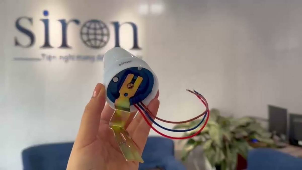 Công tắc cảm biến ánh sáng Siron SR-LS332 4 Công tắc cảm biến ánh sáng Siron SR-LS332 - Ảnh 4