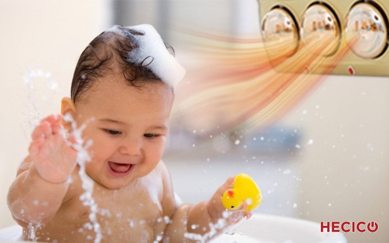 Đèn sưởi cho bé mang lại lợi ích tuyệt vời
