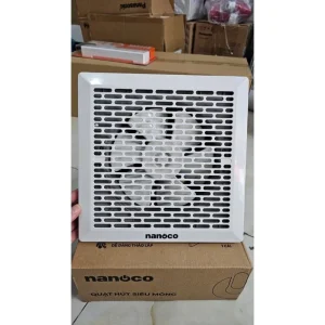 Quạt Hút Siêu Mỏng âm tường Nanoco NMV2523 Lỗ Khoét 250mm 10 Quạt Hút Siêu Mỏng âm tường Nanoco NMV2523 Lỗ Khoét 250mm