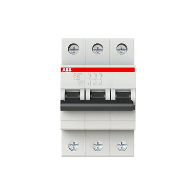 Cầu Dao Tự Động 3P 63A 4.5kA (SH203L-C63) ABB 2CDS243001R0634 1 Cầu Dao Tự Động 3P 63A 4.5kA (SH203L-C63) ABB 2CDS243001R0634