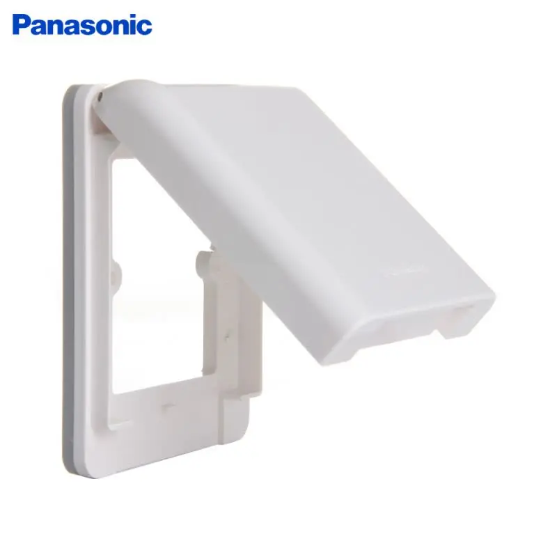 Mặt Vuông có nắp che mưa Wide Series WBC8981SW Panasonic 1 Mặt Vuông có nắp che mưa Wide Series WBC8981SW Panasonic
