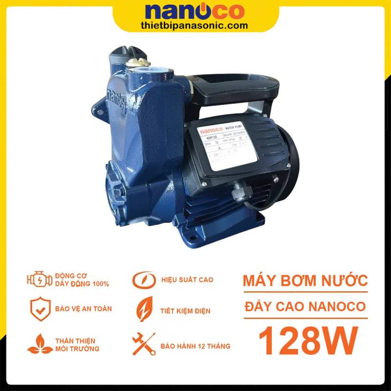 Máy bơm nước đẩy cao điện tử 128W NSP128 Nanoco 2 Máy bơm nước đẩy cao điện tử 128W NSP128 Nanoco - Ảnh 2