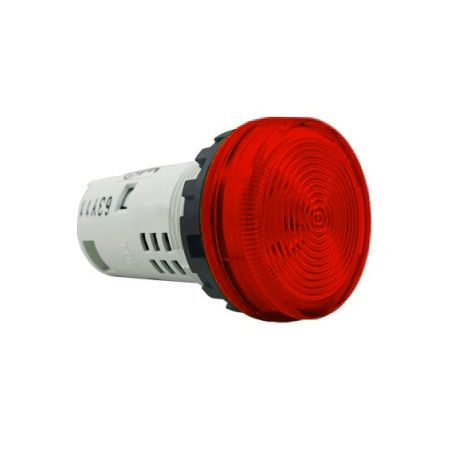 Đèn báo pha 220V 22mm đỏ YW1P-1UQM3R IDEC 1 Đèn báo pha 220V 22mm đỏ YW1P-1UQM3R IDEC